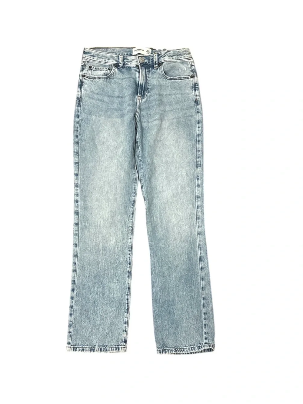 Abercrombie Kids Boys Loose Jeans Size 13/14 Regular Light Wash Adjustable